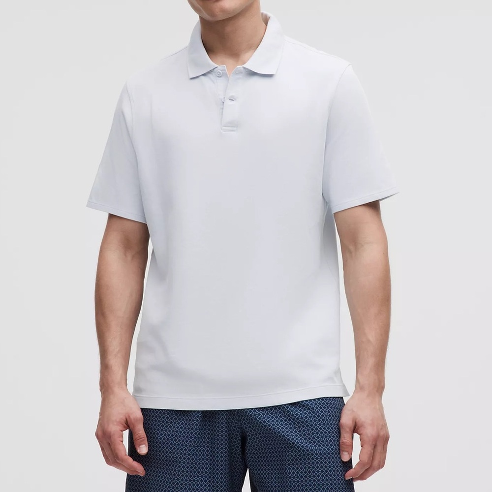 lululemon Cotton Pique Short-Sleeve Polo Shirt